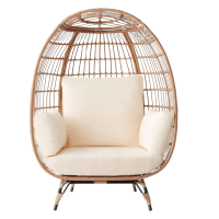 Oversized Indoor Outdoor Lounger for Patio